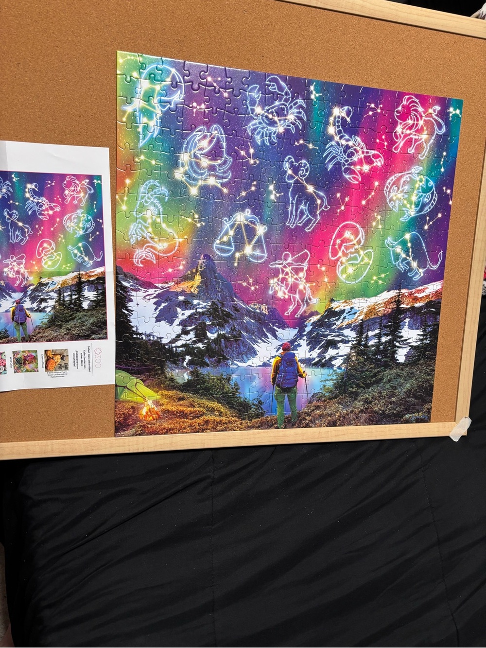 Constellation Mountain Rainbow puzzle - Multicolor